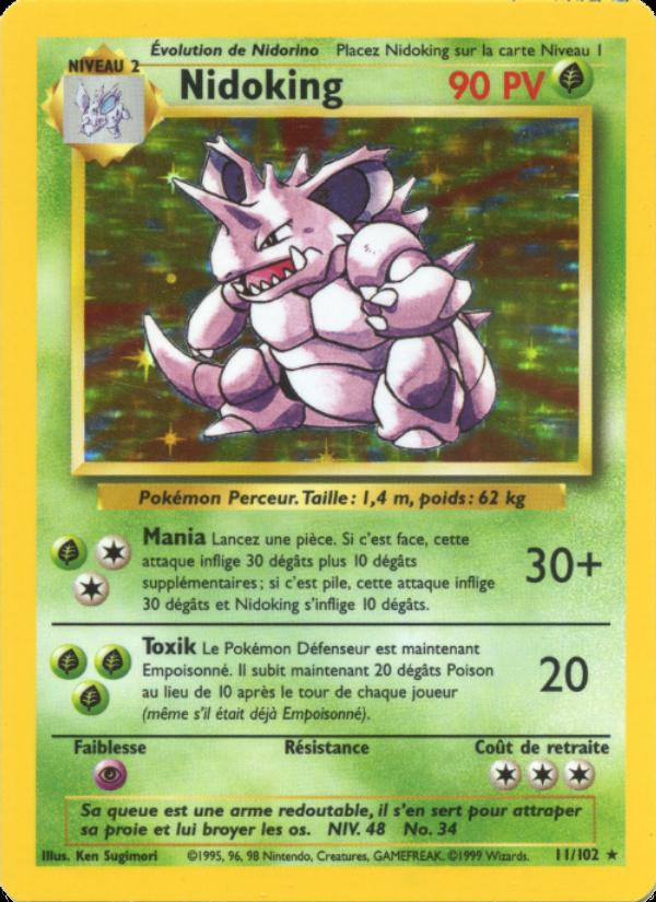 Nidoking card