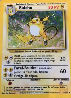 Raichu card