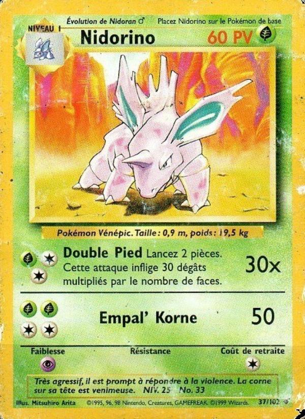 Nidorino card