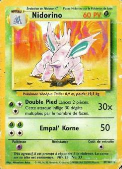 Nidorino card