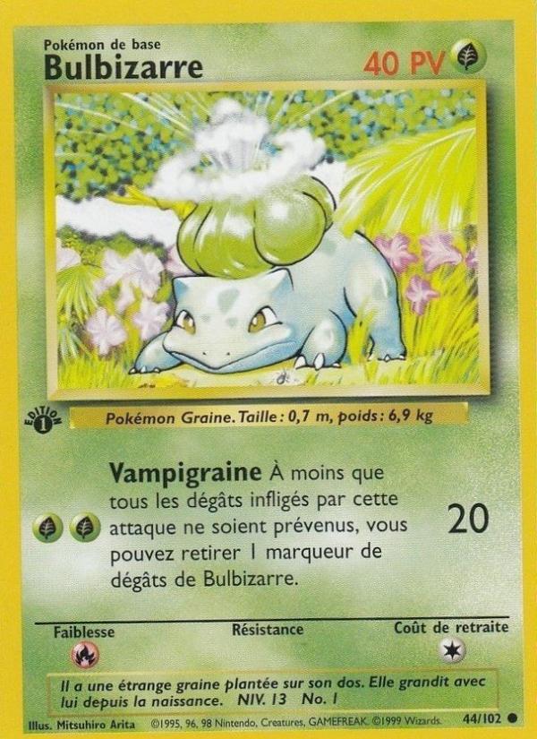 Bulbizarre card