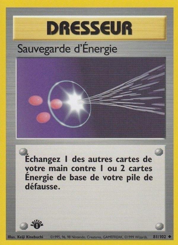 Sauvegarde d'Énergie card