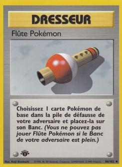 Flûte Pokémon card