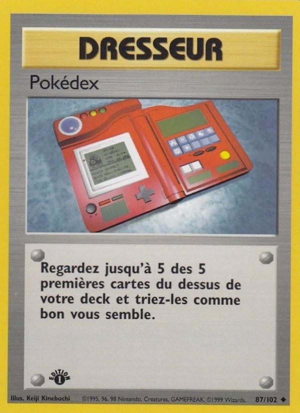 Pokédex card