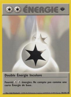Double Énergie Incolore card
