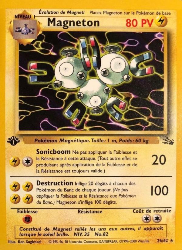 Magneton card