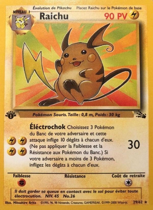 Raichu card
