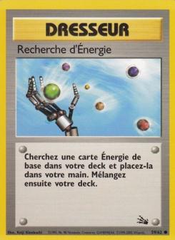 Recherche d'Énergie card