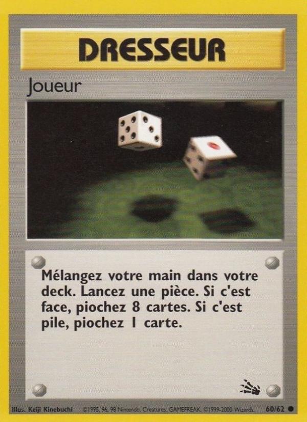 Joueur card