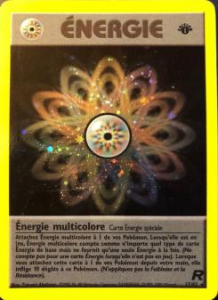 Énergie multicolore card