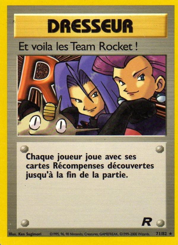 Et voila les Team Rocket ! card