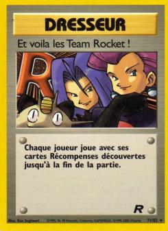Et voila les Team Rocket ! card