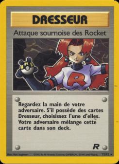 Attaque sournoise des Rocket card