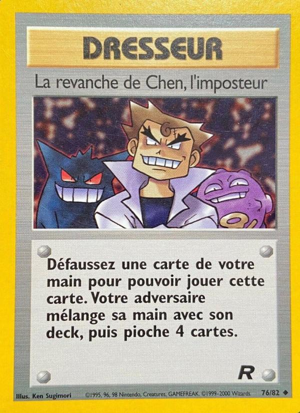 La revanche de Chen, l'imposteur card