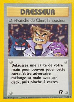 La revanche de Chen, l'imposteur card