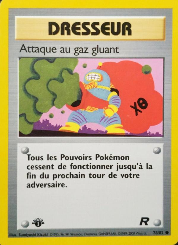Attaque au gaz gluant card