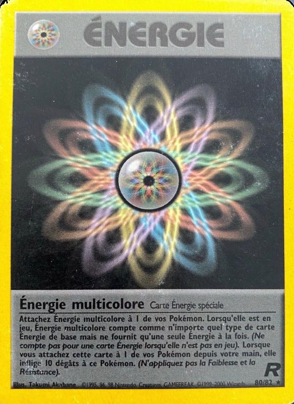 Énergie multicolore card