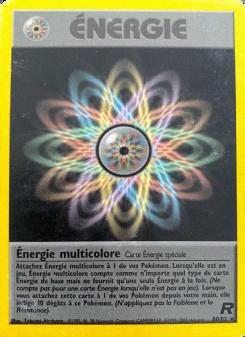 Énergie multicolore card