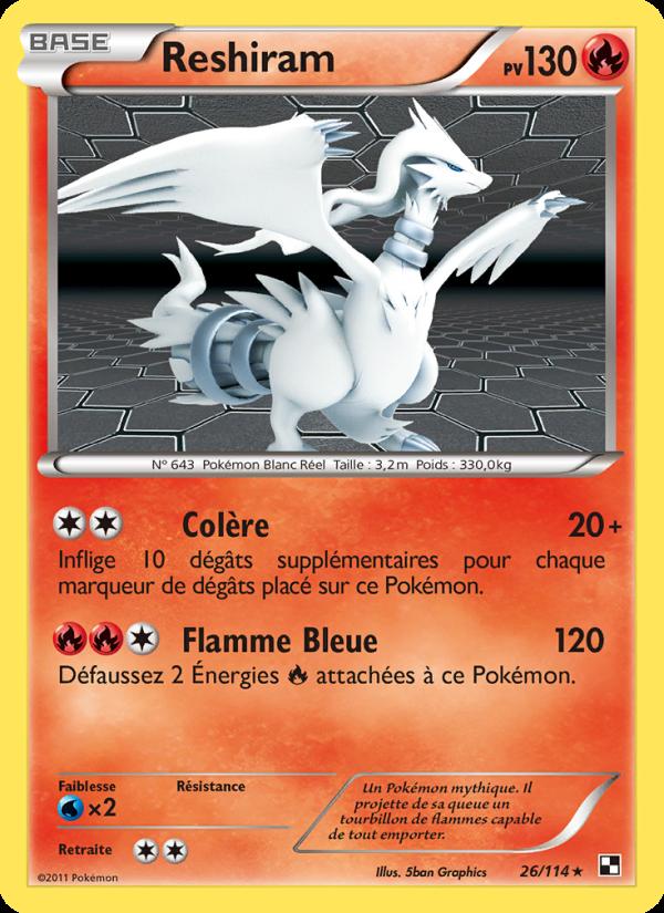 Reshiram card