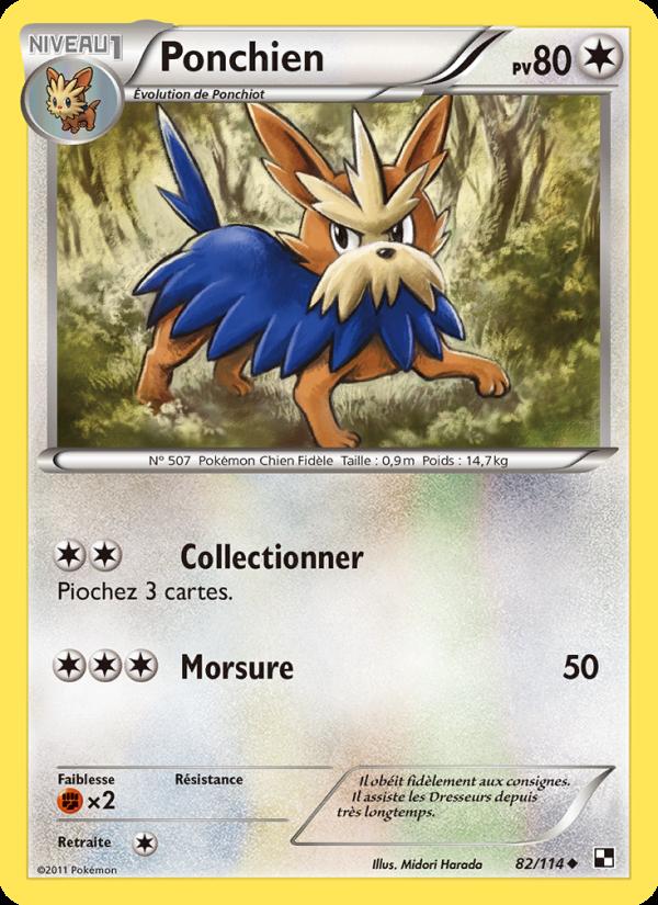 Ponchien card