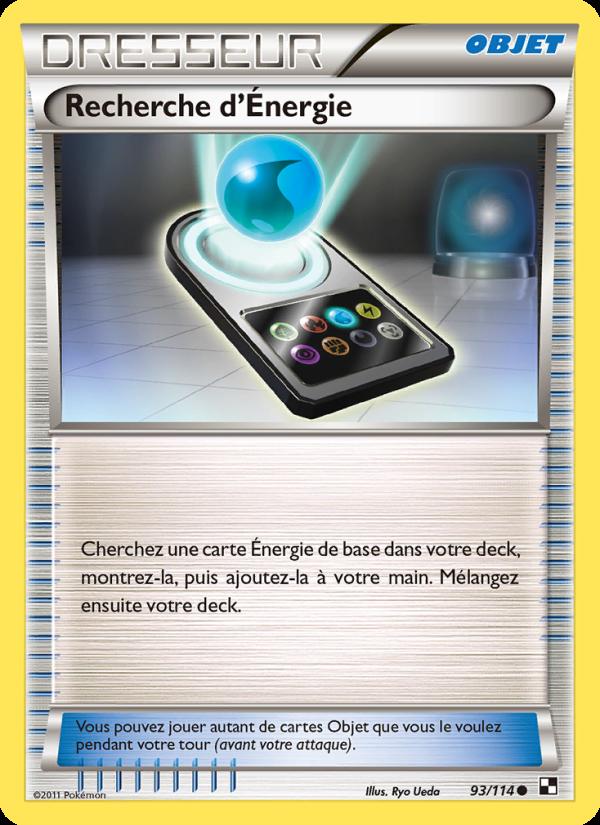 Recherche d’Énergie card