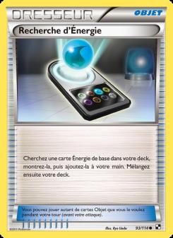 Recherche d’Énergie card