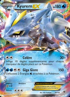 Kyurem EX card