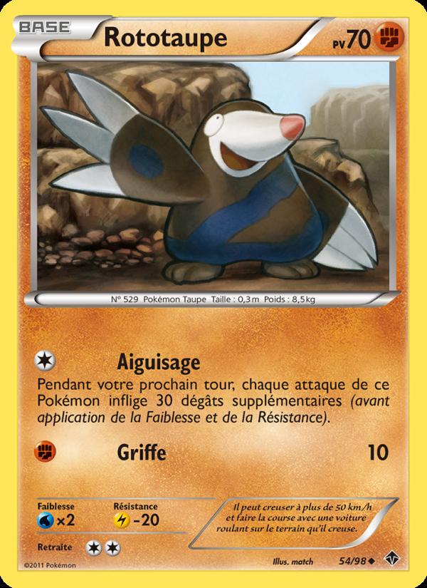 Rototaupe card