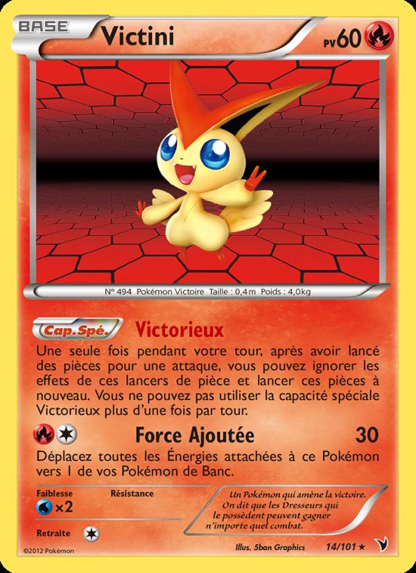 Victini card