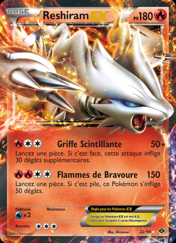 Reshiram-EX card