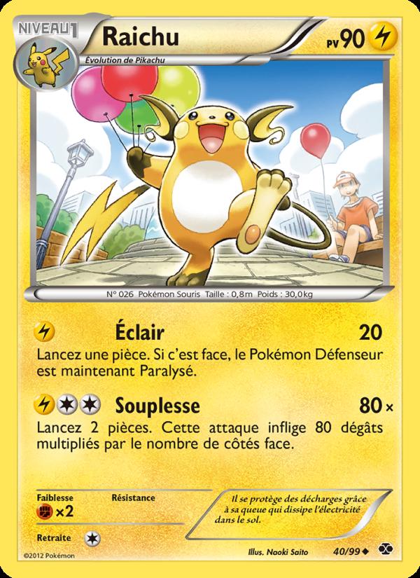 Raichu card