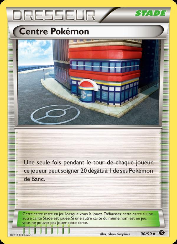 Centre Pokémon card