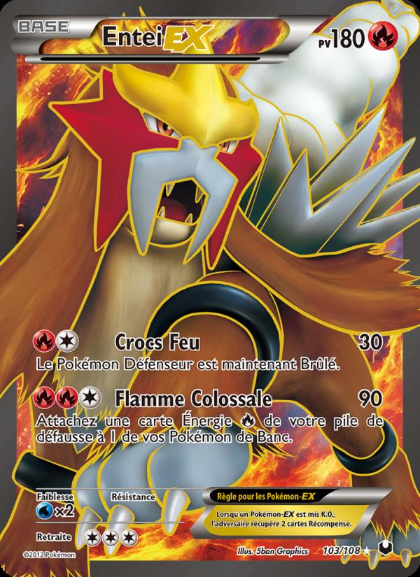 Entei-EX card