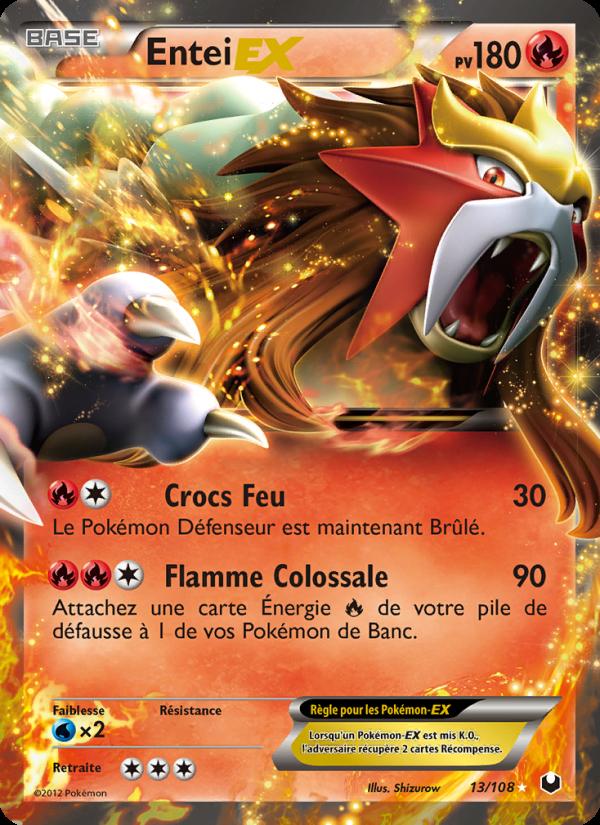 Entei-EX card