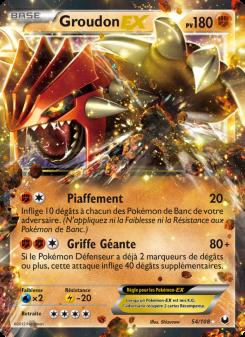 Groudon-EX card