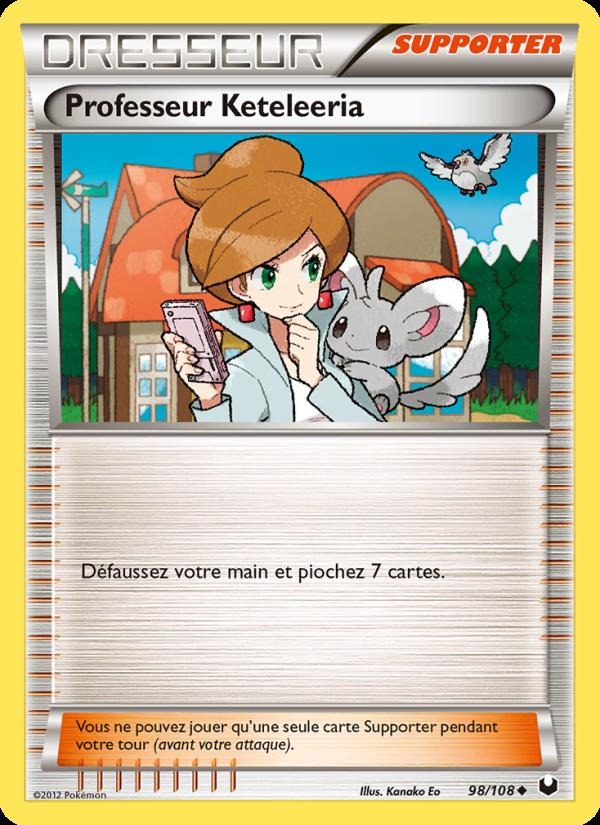 Professeur Keteleeria card