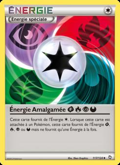 Énergie Amalgamée GrassFirePsychicDarkness card