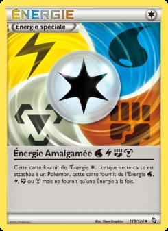 Énergie Amalgamée WaterLightningFightingMetal card