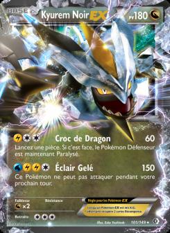 Kyurem Noir-EX card