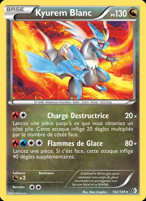 Kyurem Blanc card