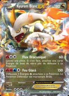 Kyurem Blanc EX card