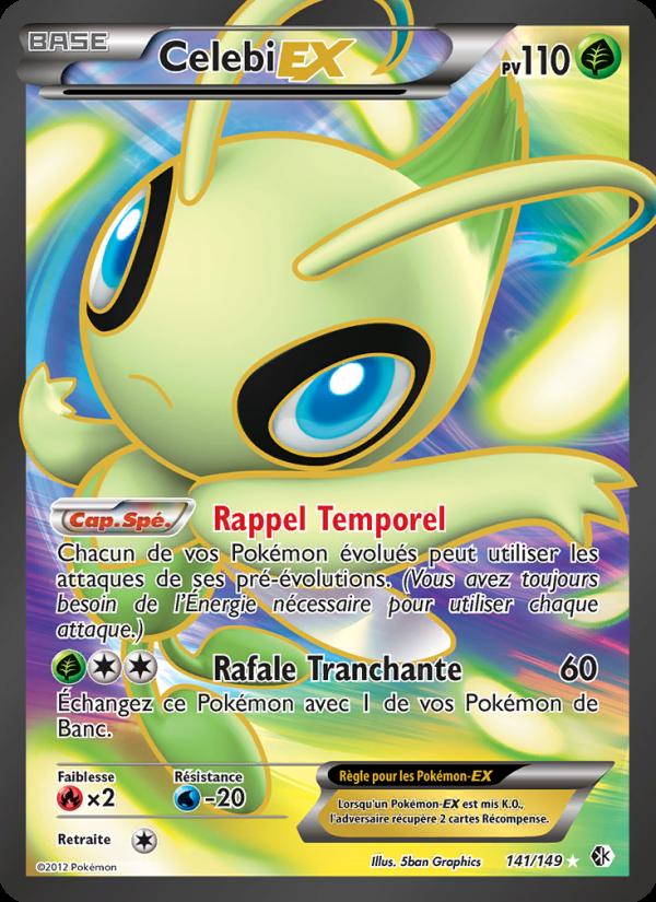 Celebi-EX card