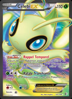 Celebi-EX card