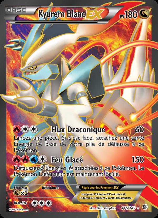 Kyurem Blanc EX card