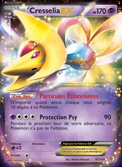 Cresselia-EX card