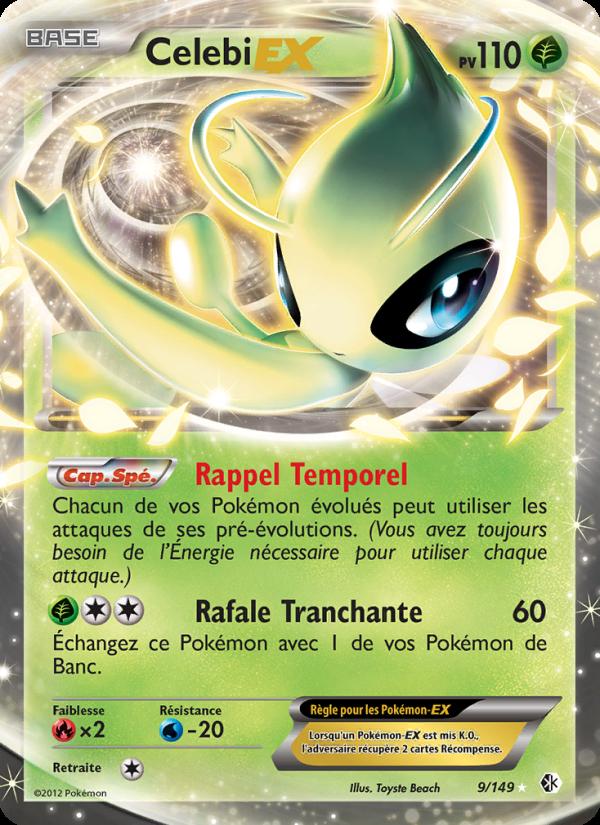Celebi-EX card