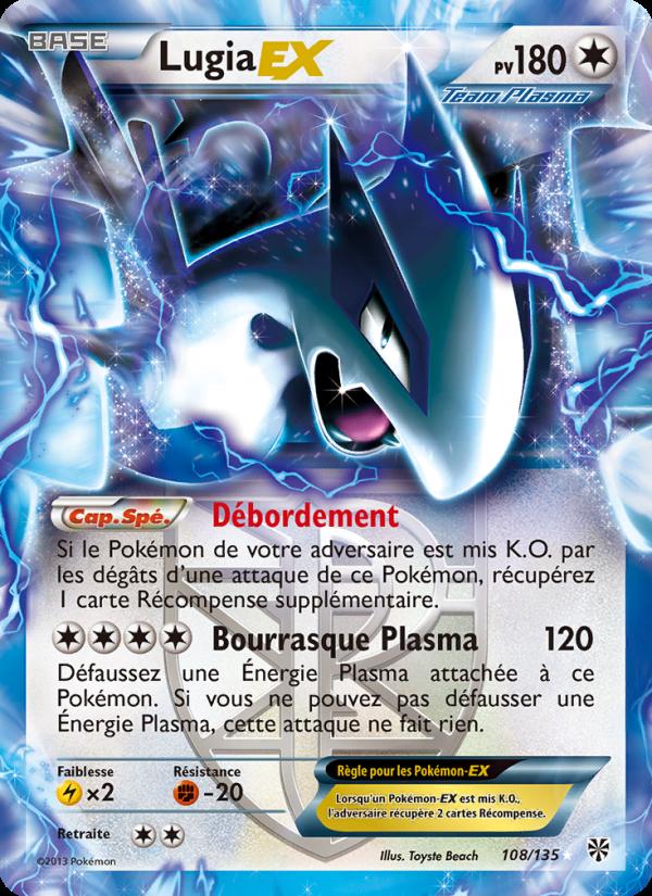 Lugia-EX card