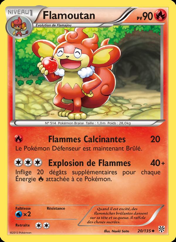 Flamoutan card