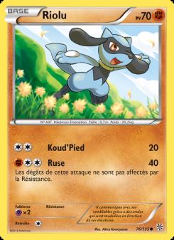 Riolu card