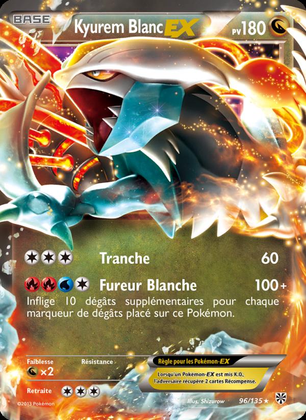 Kyurem Blanc EX card